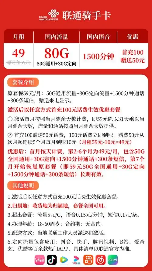 联通手机卡套餐最低资费解析，如何选择最实惠的通信方案