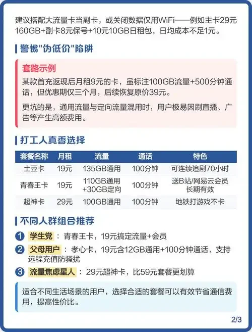 手机卡办哪种省钱？2024年最全面的省钱套餐选购指南与技巧