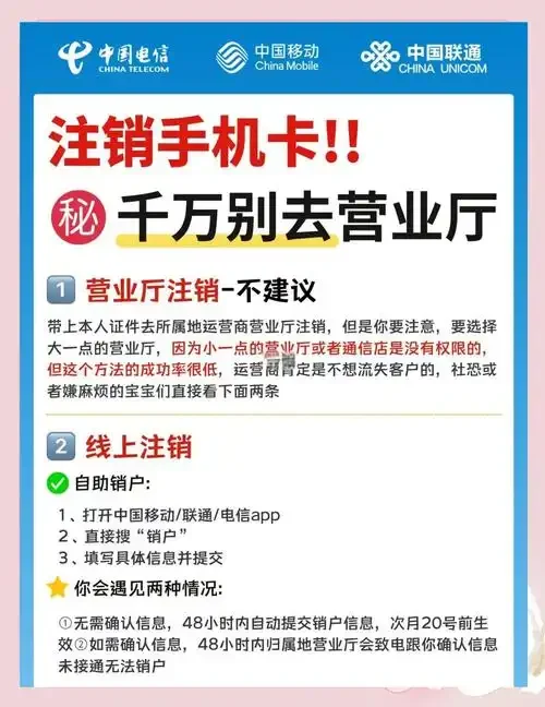 手机卡活动期间怎么注销？详细步骤与注意事项全解析