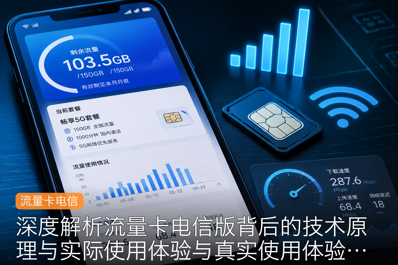 深度解析流量卡电信版背后的技术原理与实际使用体验与真实使用体验分析