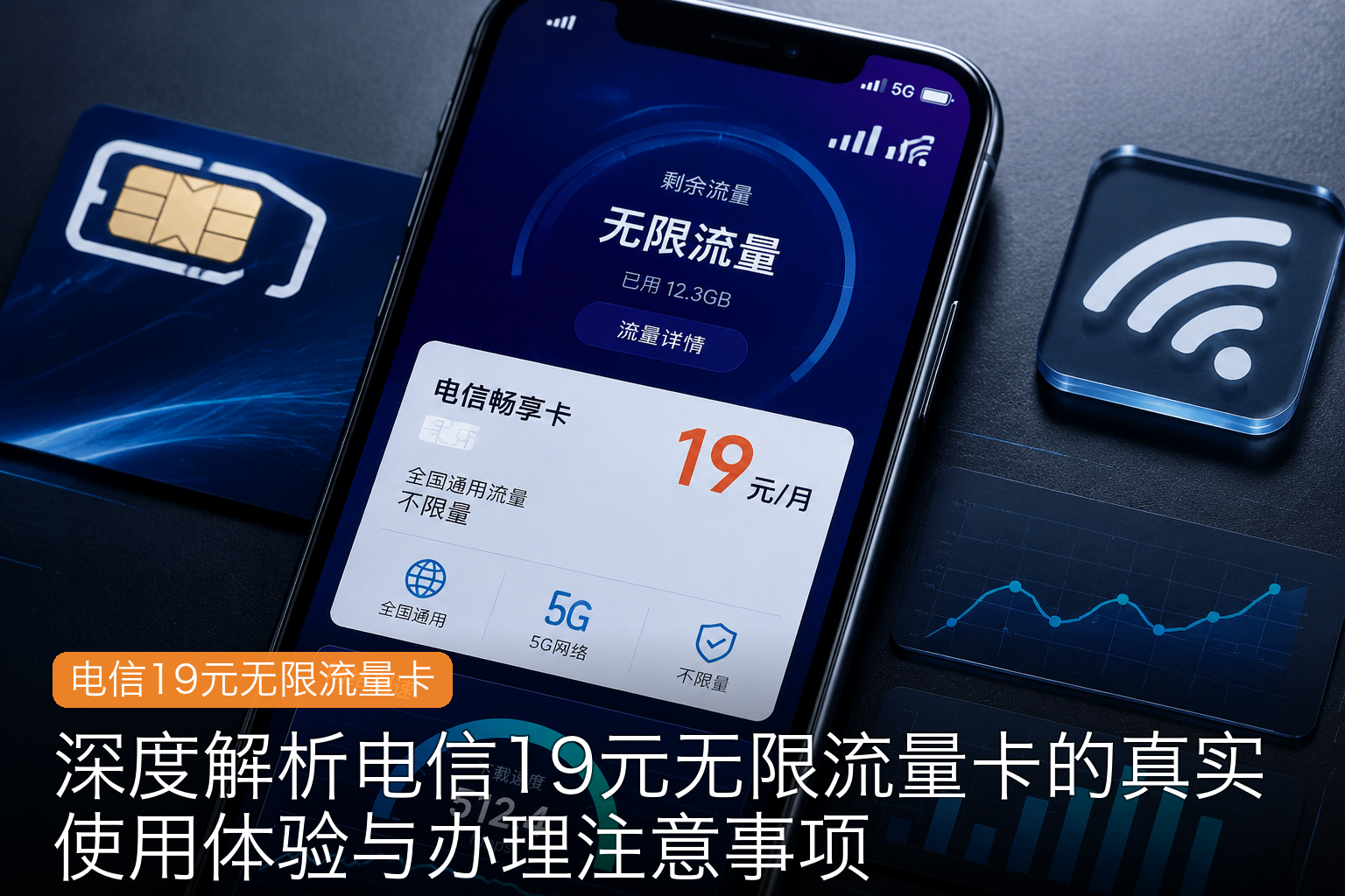 深度解析电信19元无限流量卡的真实使用体验与办理注意事项