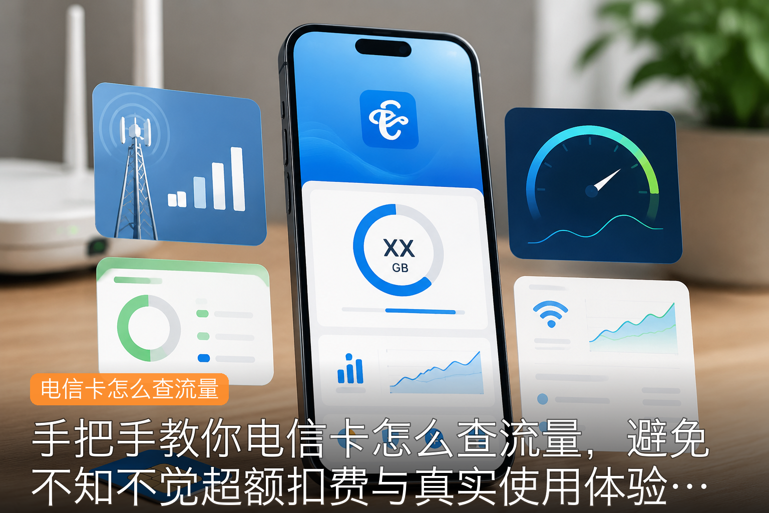 手把手教你电信卡怎么查流量,避免不知不觉超额扣费与真实使用体验分析