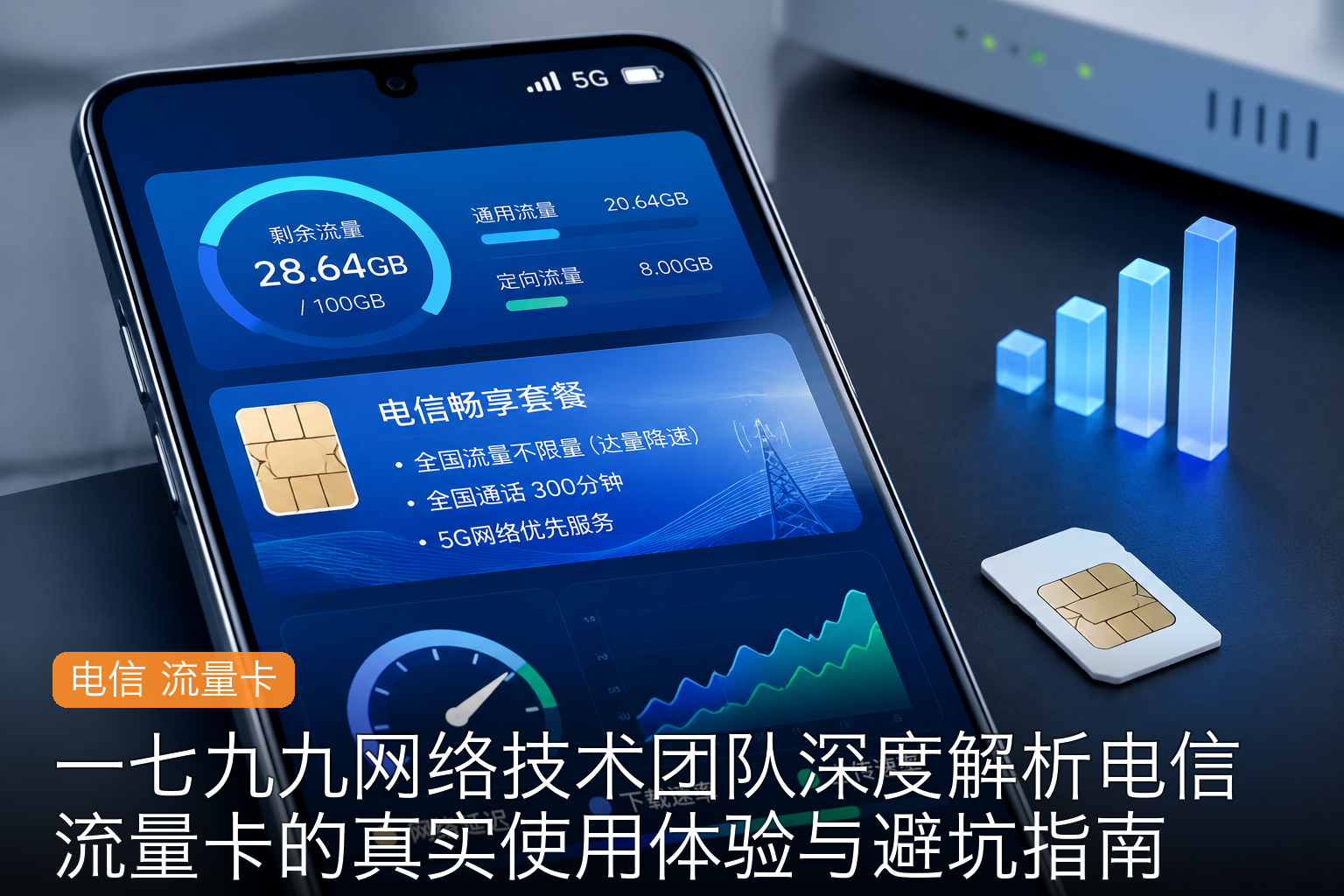 一七九九网络技术团队深度解析电信流量卡的真实使用体验与避坑指南