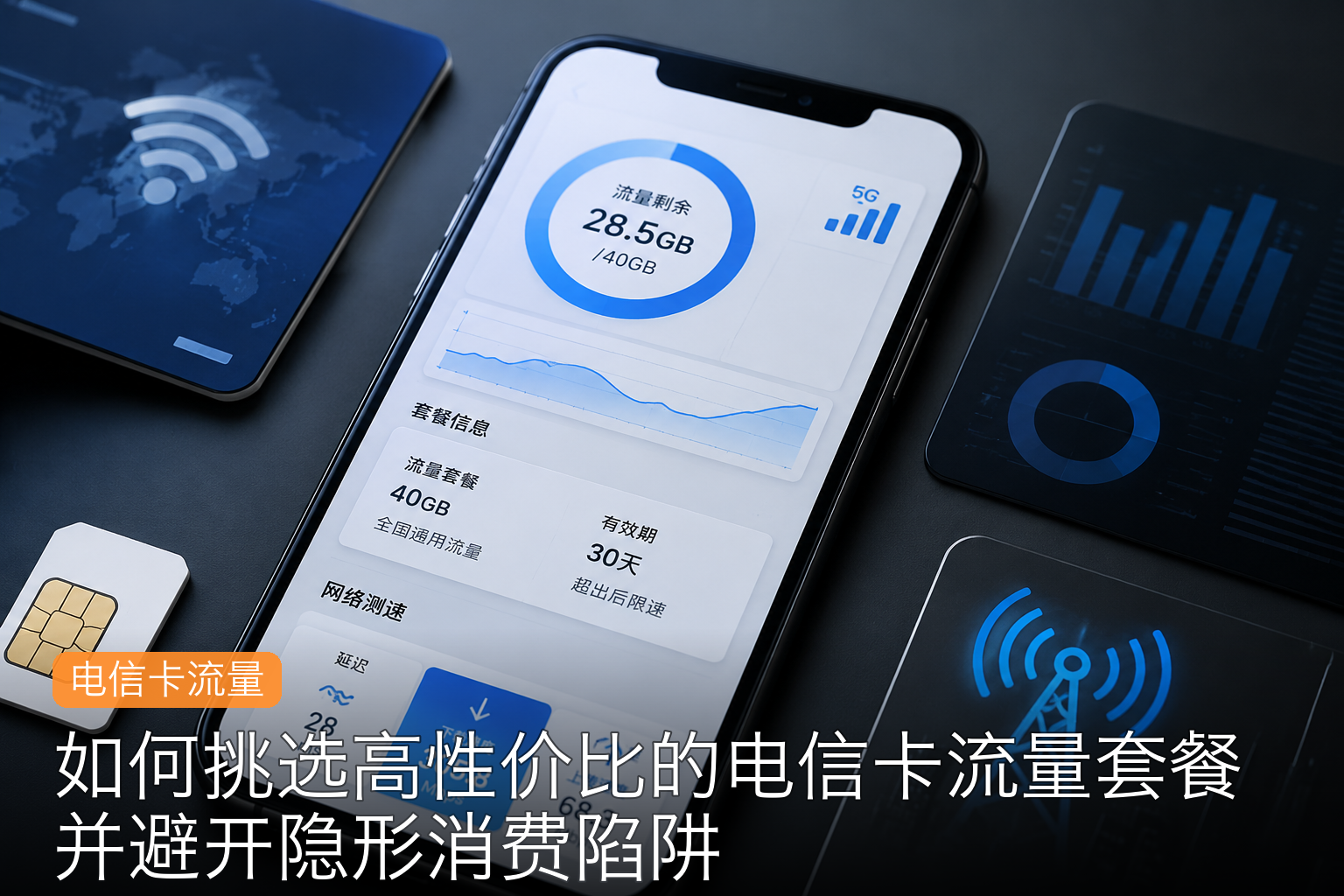 如何挑选高性价比的电信卡流量套餐并避开隐形消费陷阱
